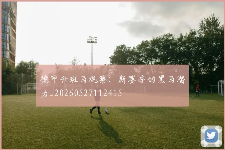 德甲升班马观察:新赛季的黑马潜力_20260527112415